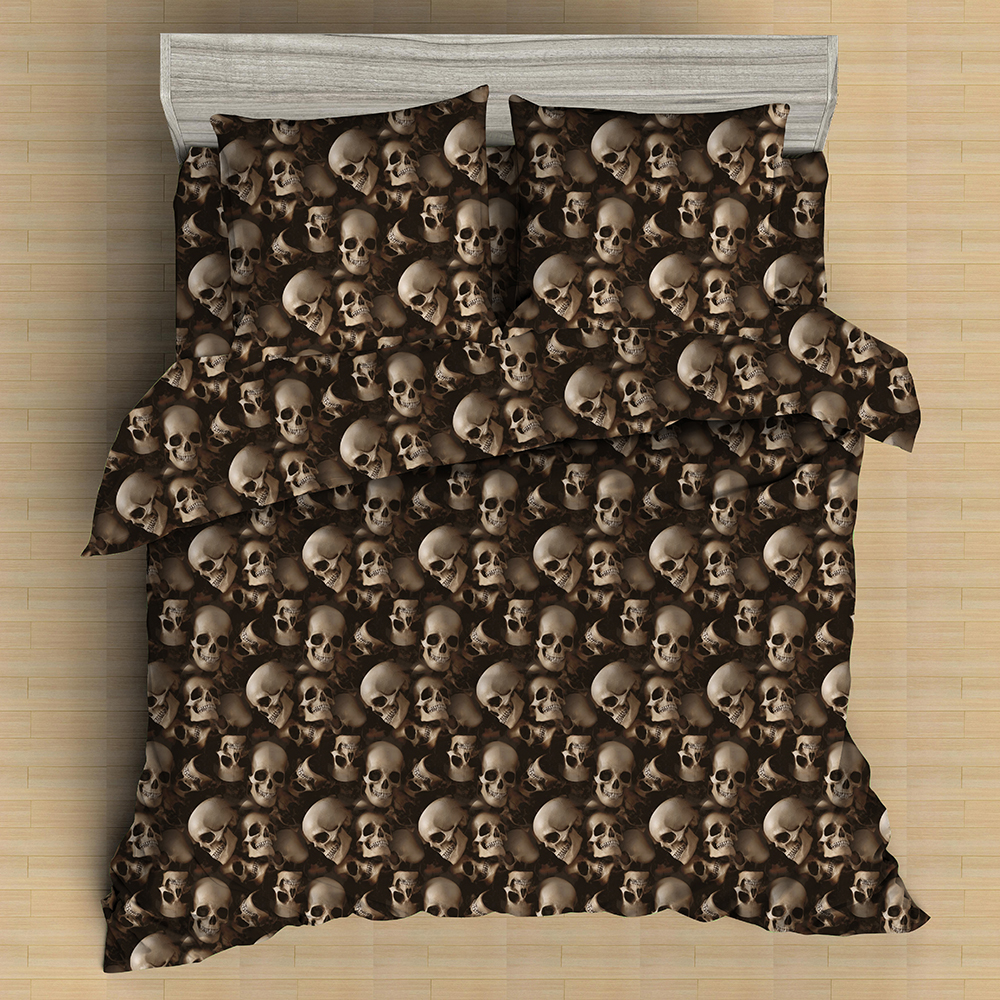 картинка Постельное бельё Amore Mio BZ Skulls DOUBLE M 