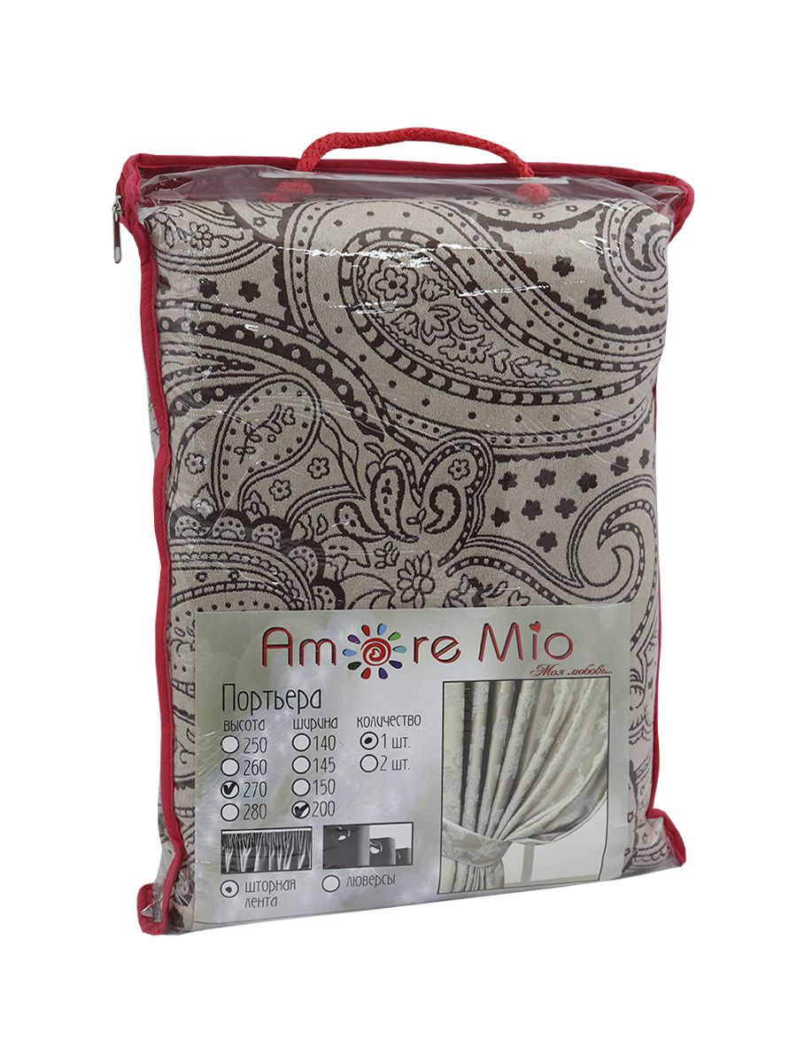 картинка Штора Amore Mio RR 15ZQ22-04 2,0*2,7*1 венге 