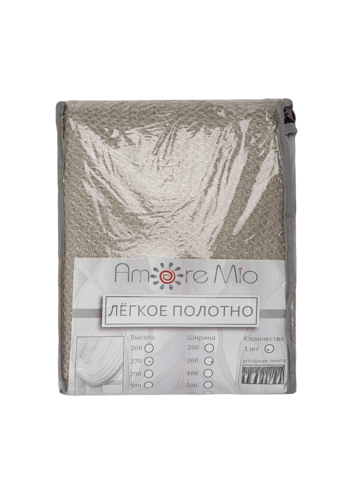 картинка Штора Amore Mio RR 93806-104 3,0*2,7*1 бежевый 