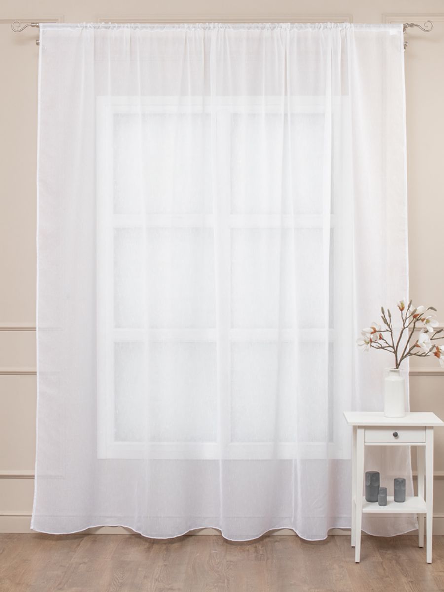 картинка Штора Amore Mio RR YC11404-01 ut 3,0*2,7*1 белый 