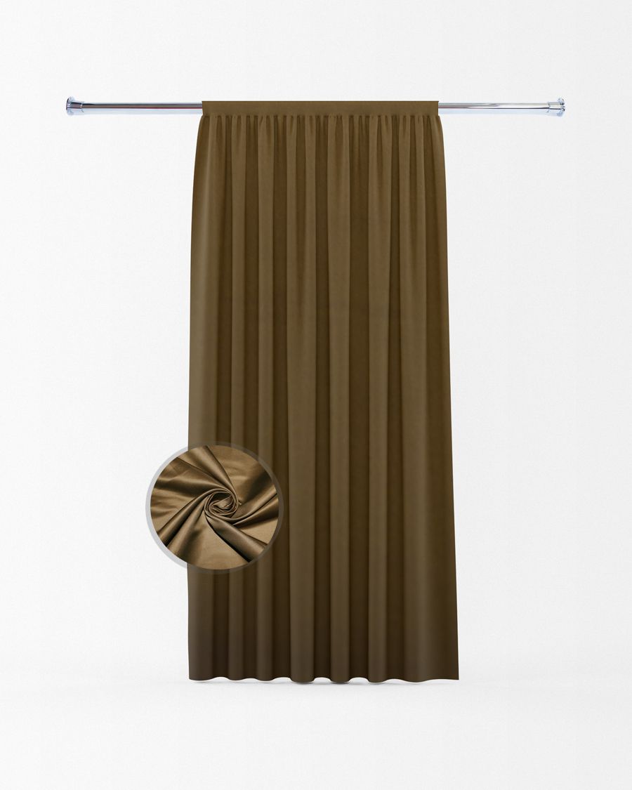 картинка Штора Amore Mio RR 6PL 3216-121 1,4*2,7*1 коричневый 