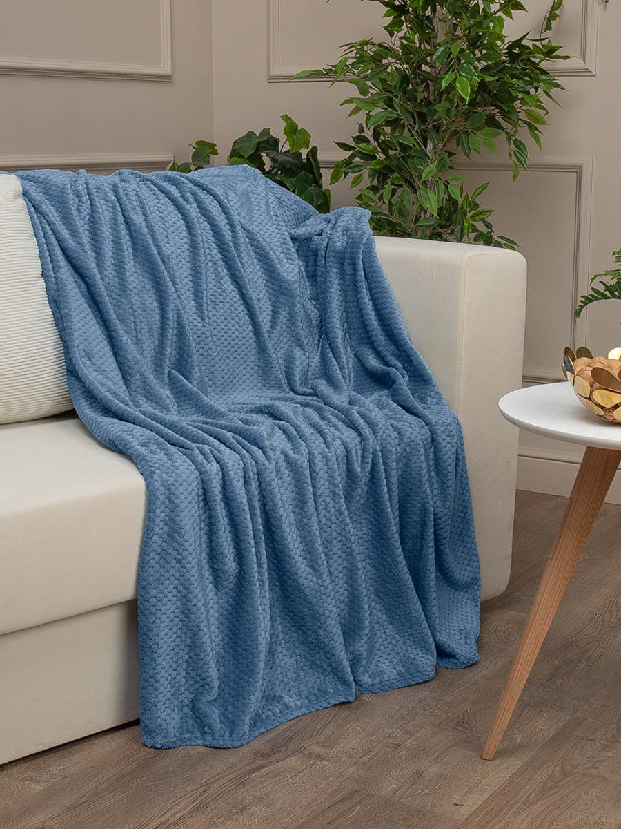 картинка Плед Texrepublic TF FNJ LTBL1 033/2022 r-ромбики NC 