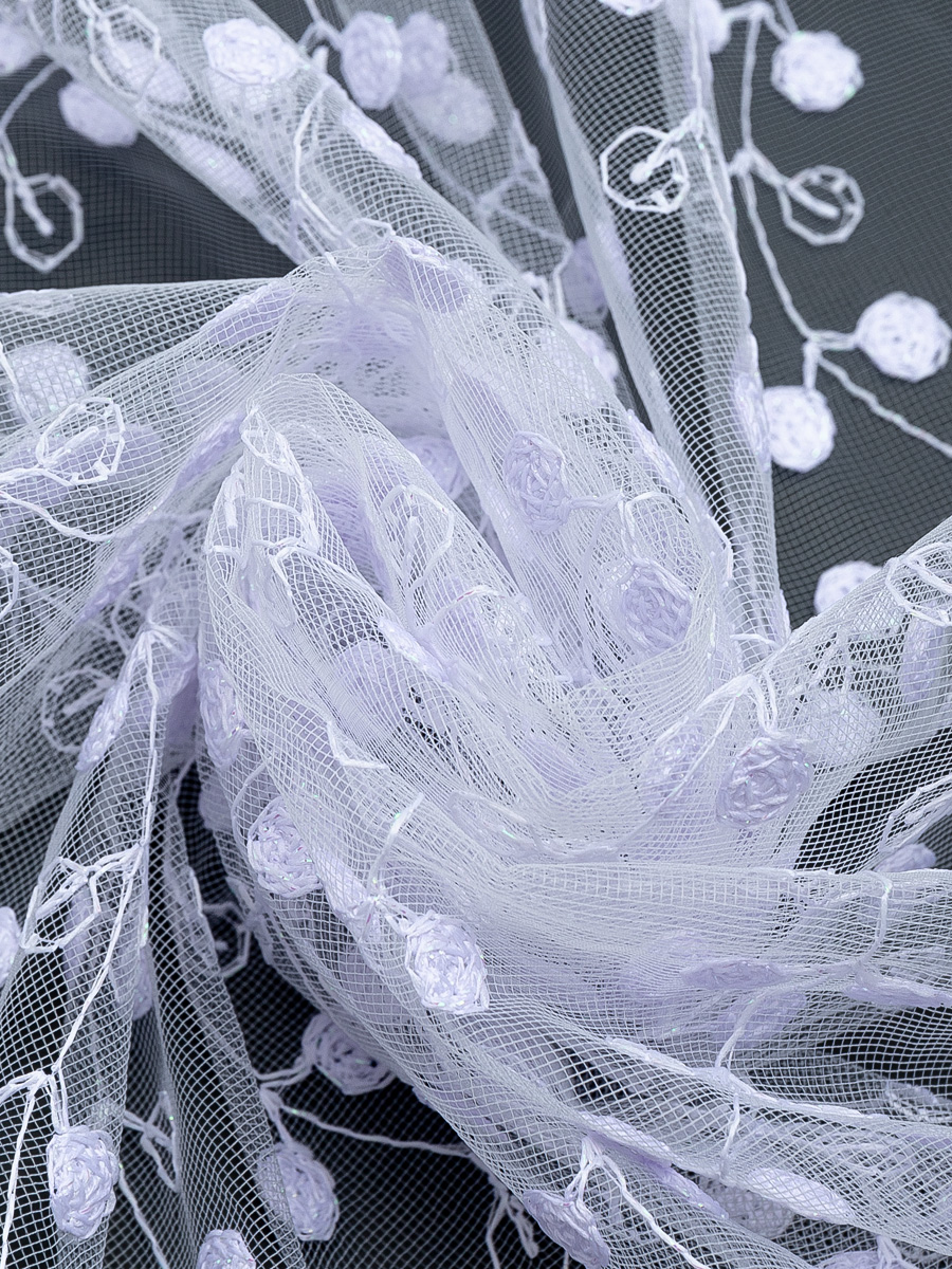 картинка Штора Amore Mio RR 80165-w 3,0*2,7*1 белый 