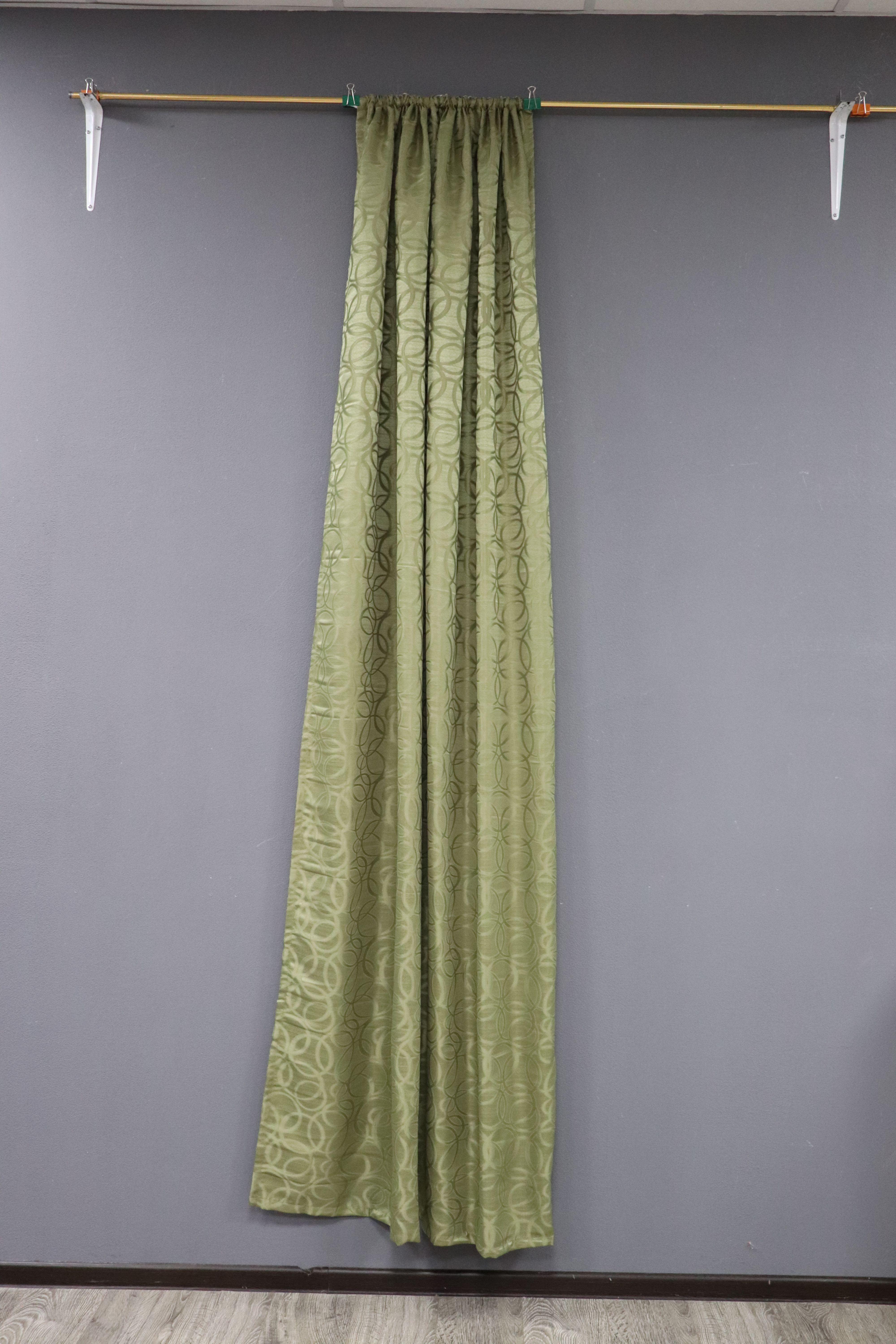 картинка Штора Amore Mio RR L504-107 1,4*2,7*1 зеленый 