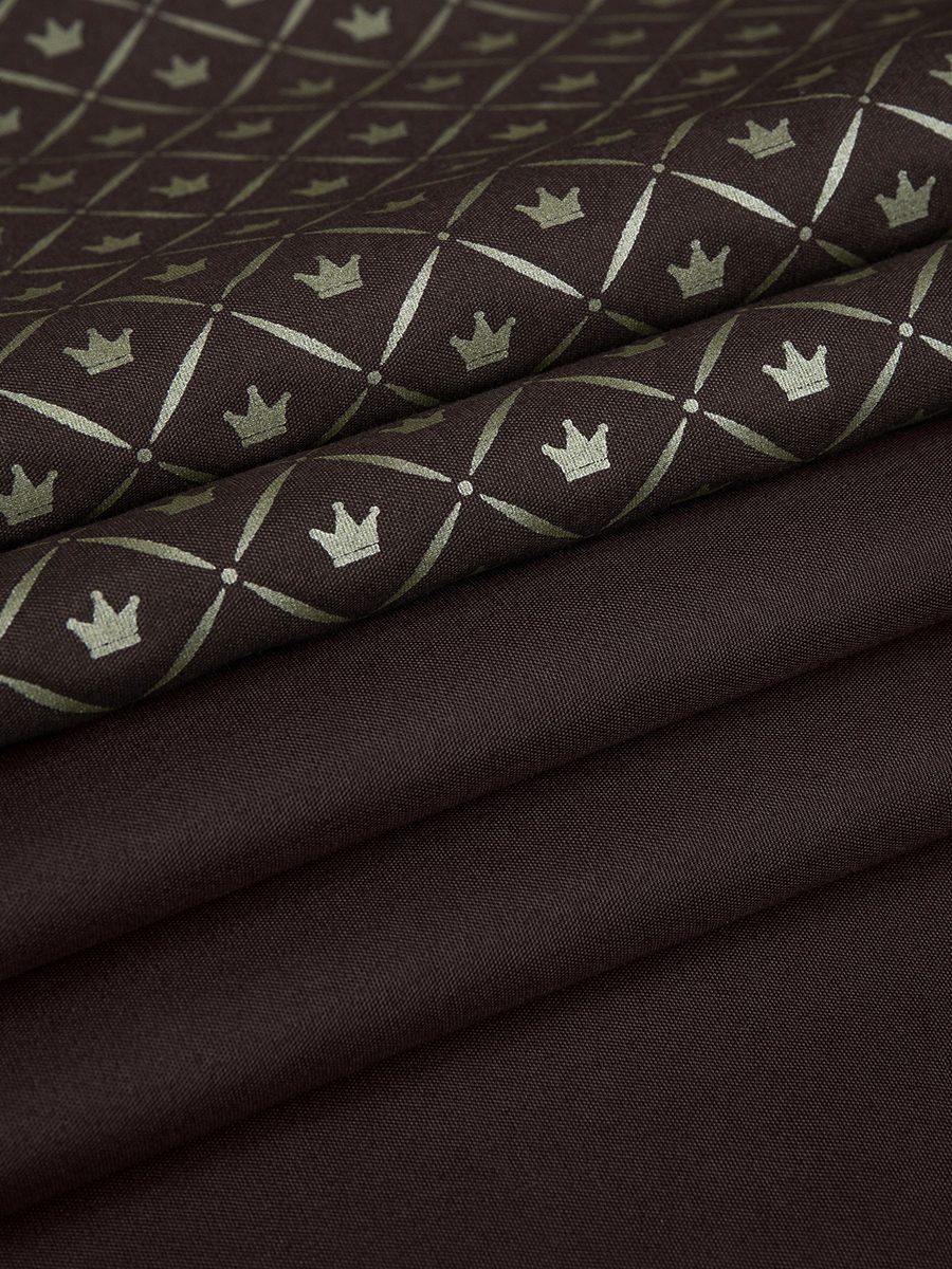 картинка Постельное бельё Amore Mio BZ QR Crown BR DOUBLE Msh 