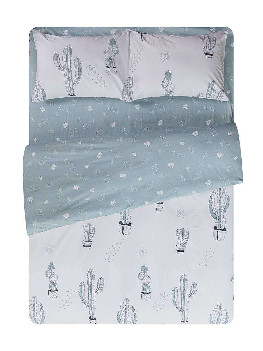 картинка Постельное бельё Amore Mio BZ QR Tropican SINGLE Sp h 