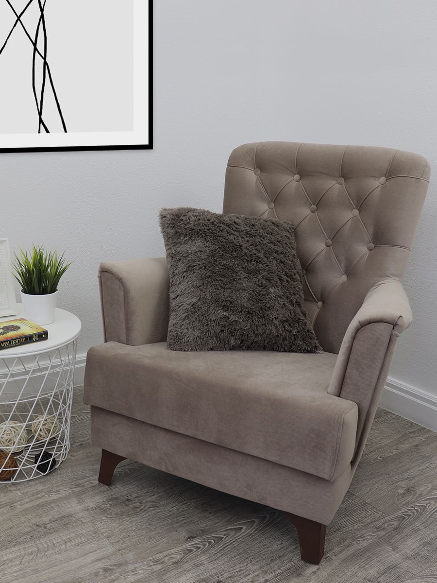 картинка Декоративная наволочка TF F072BR2 48*48 ДВ 18-1017 