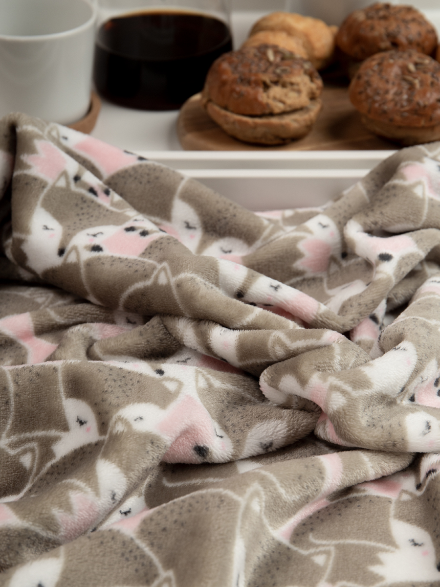 картинка Плед Texrepublic TF FN F140 a2022 Лисята 