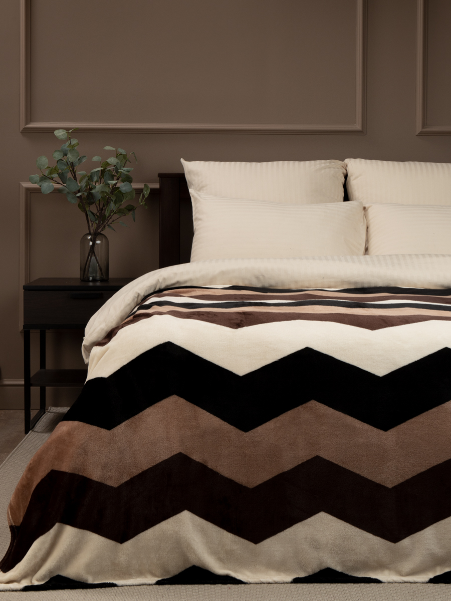 картинка Плед Eclair TF FN F98ec b1420 Зигзаги 