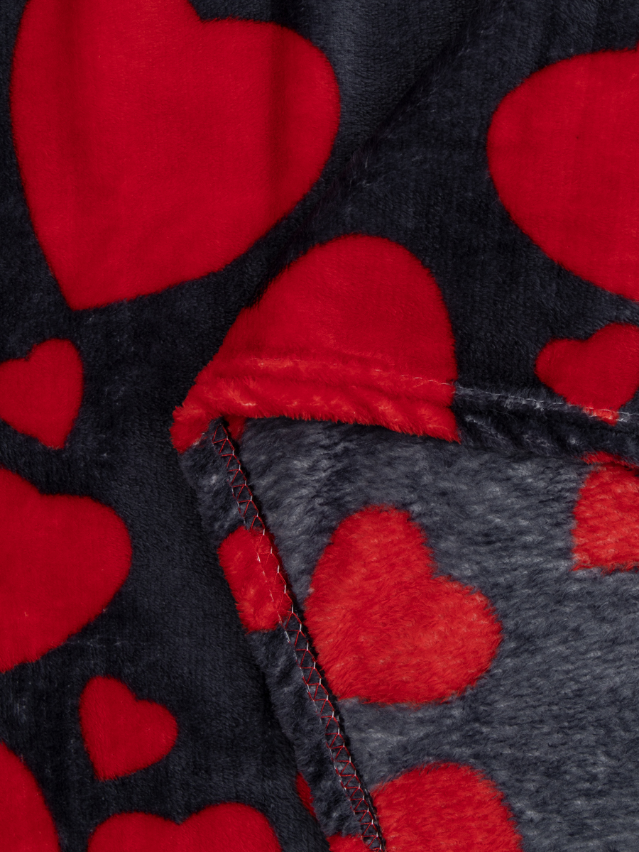 картинка Плед Texrepublic TF FN F113R b1420 yt Сердечки 