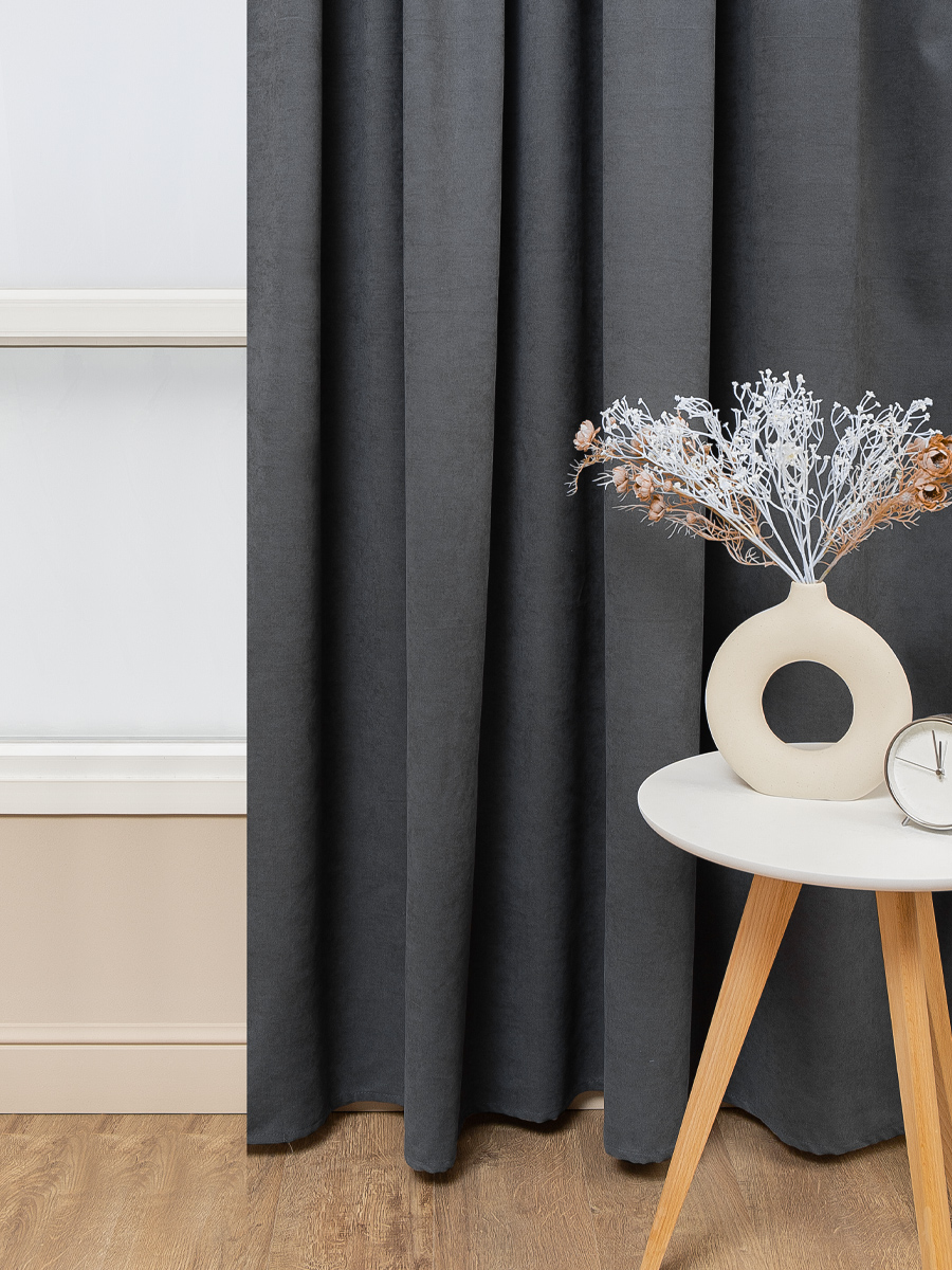 картинка Штора Amore Mio RR 4ML 1403-340 2,0*2,7*1 темно-серый 