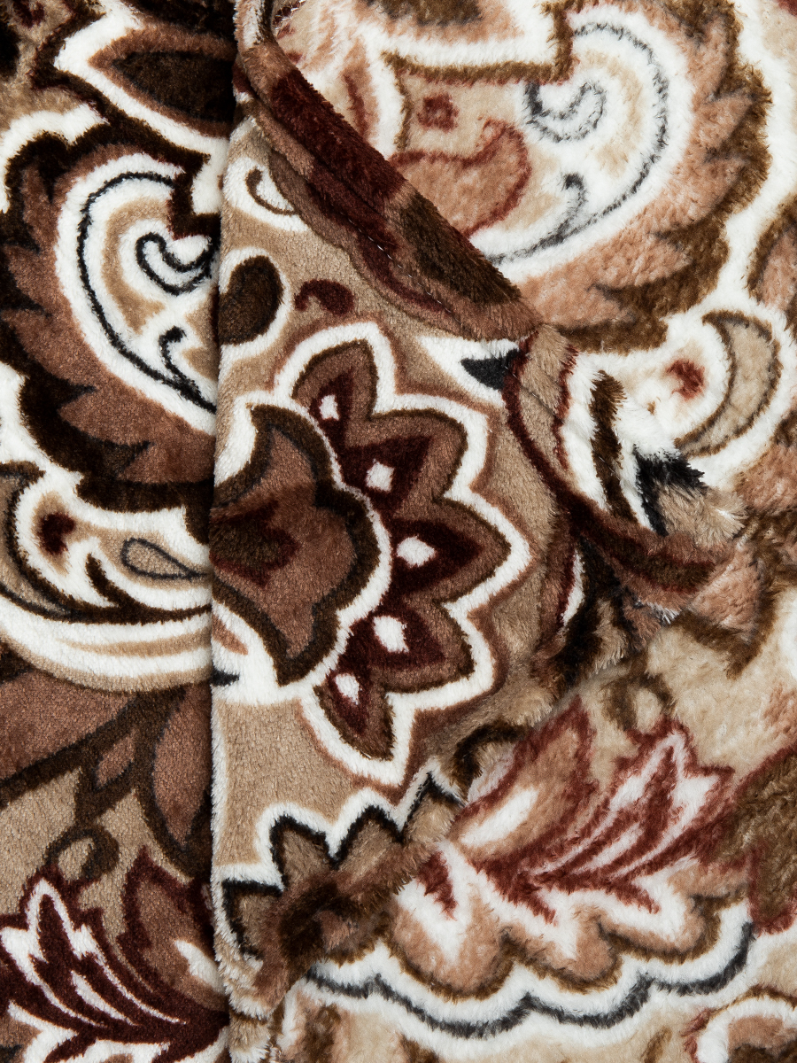 картинка Плед Texrepublic TF FN F18 b1520 Узоры бежевые 