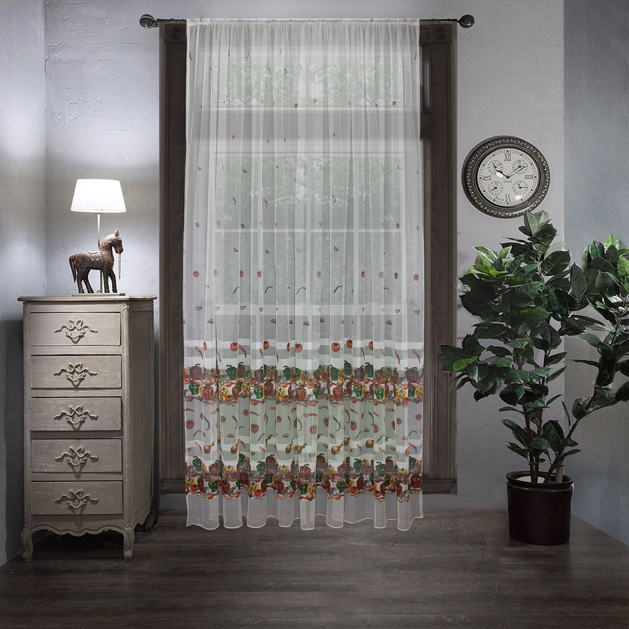 картинка Штора Amore Mio RR 8796-01 ut 3,0*2,7*1 красный 