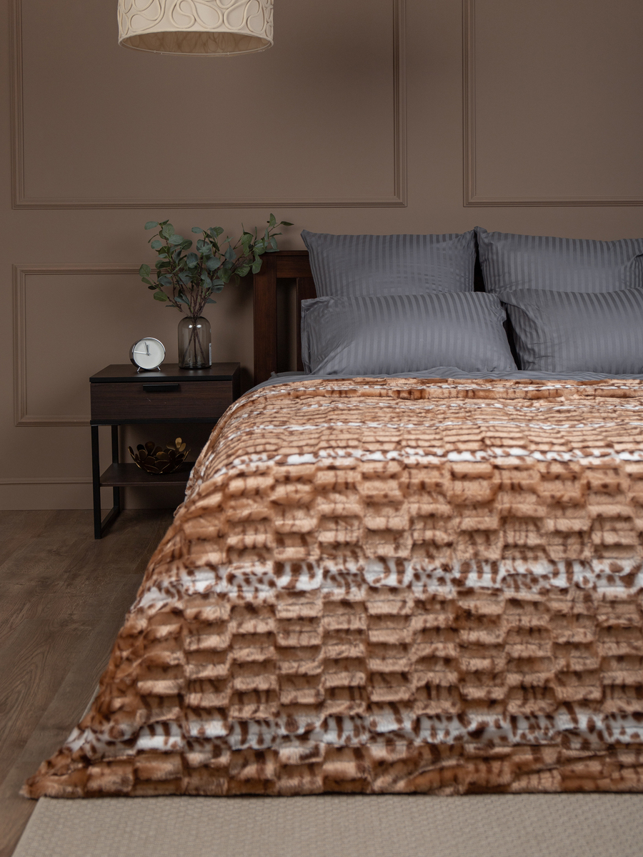 картинка Плед Buenas Noches искусст мех TF F070BE2 2224 Норка светлая 