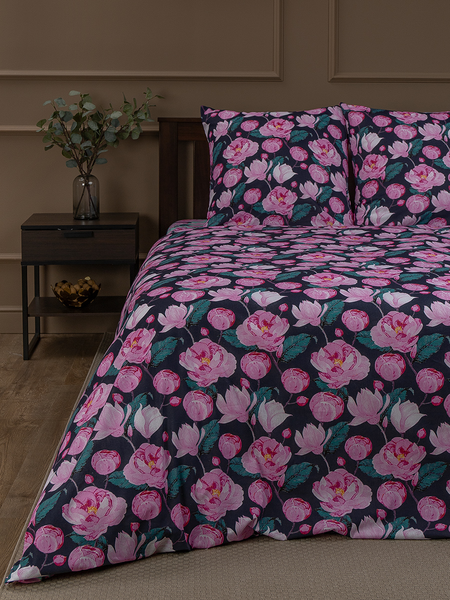 картинка Постельное бельё Amore Mio URG QR Flora EURO B 