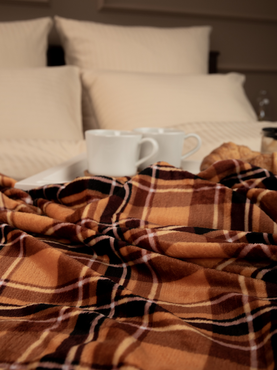 картинка Плед Texrepublic TF FN F133 b2022 Шотландка1 