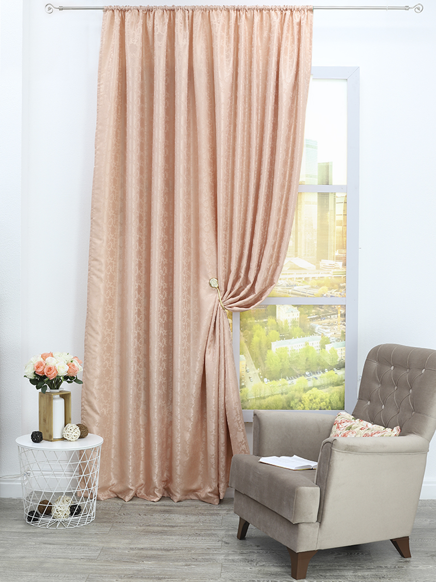 картинка Штора Amore Mio RR L827-136 1,4*2,6*1 бежевый 