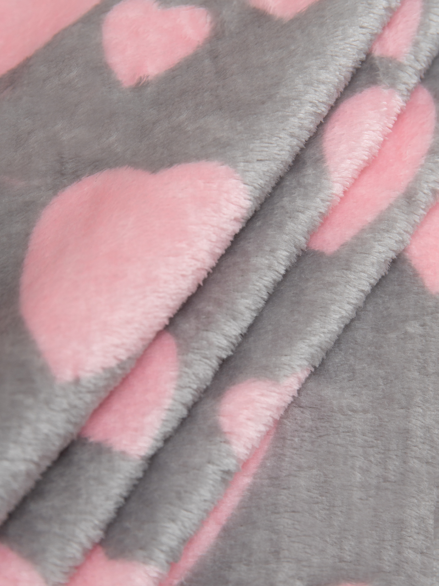 картинка Плед Texrepublic TF FN F113PI b1520 Сердечки 