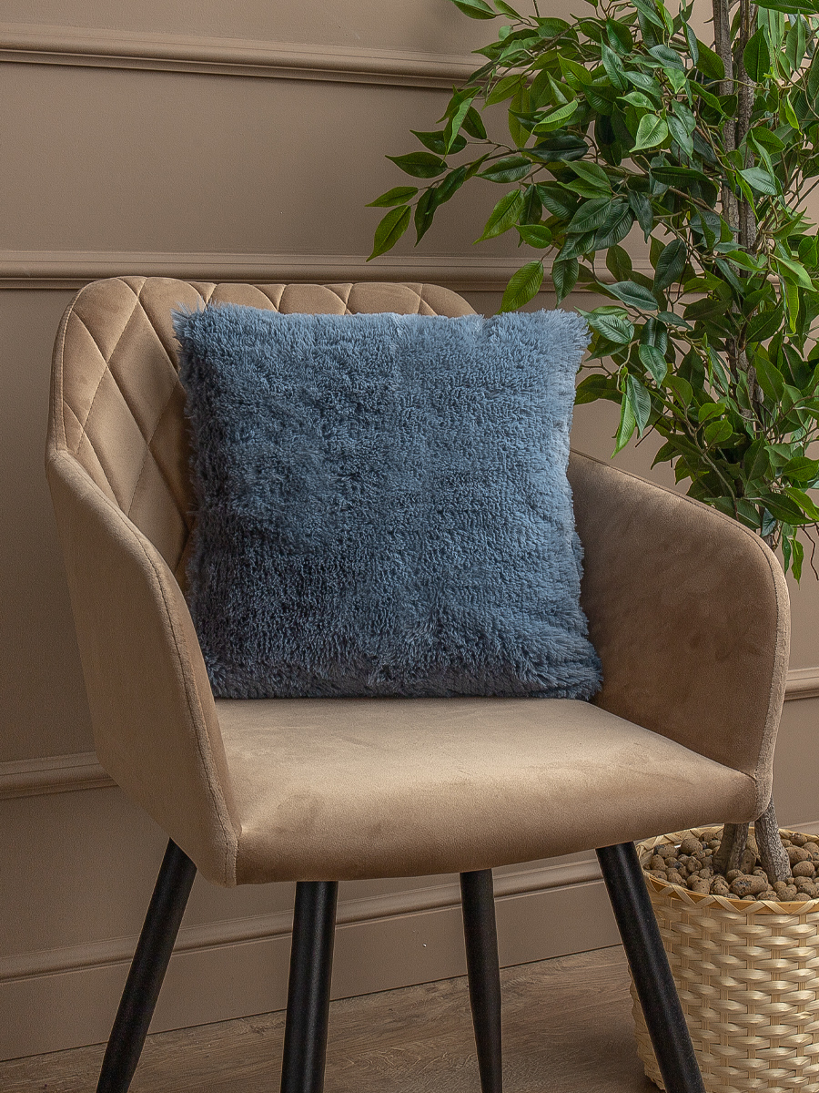 картинка Подушка Eclair TF 072 BL-GYv 40*40 17-4111 подушка декор. PV 