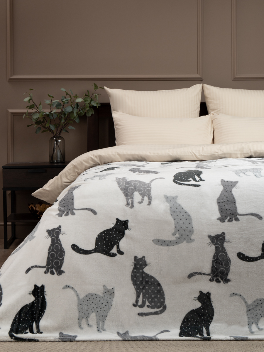 картинка Плед Texrepublic TF FN F124 a1520 Коты 