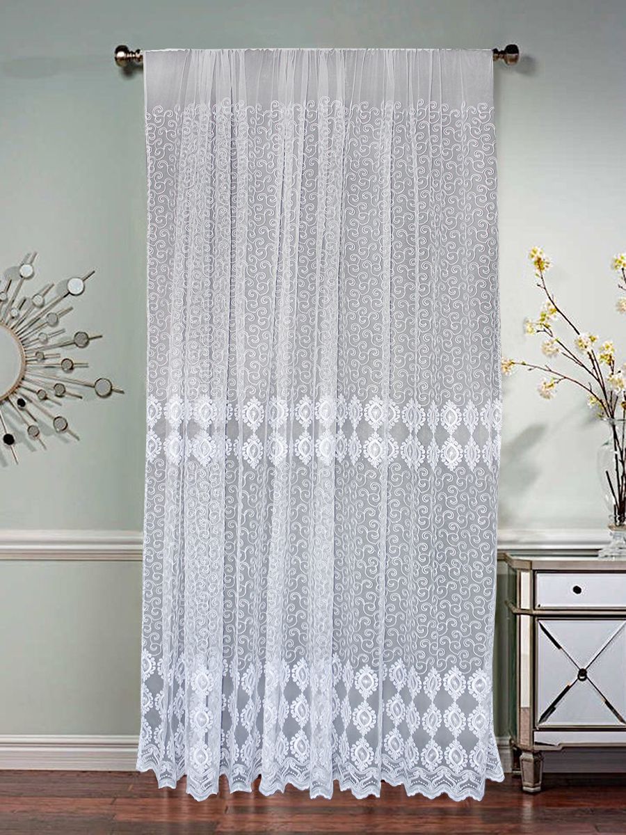 картинка Штора Amore Mio RR 913027-w 3,0*2,7*1 белый 