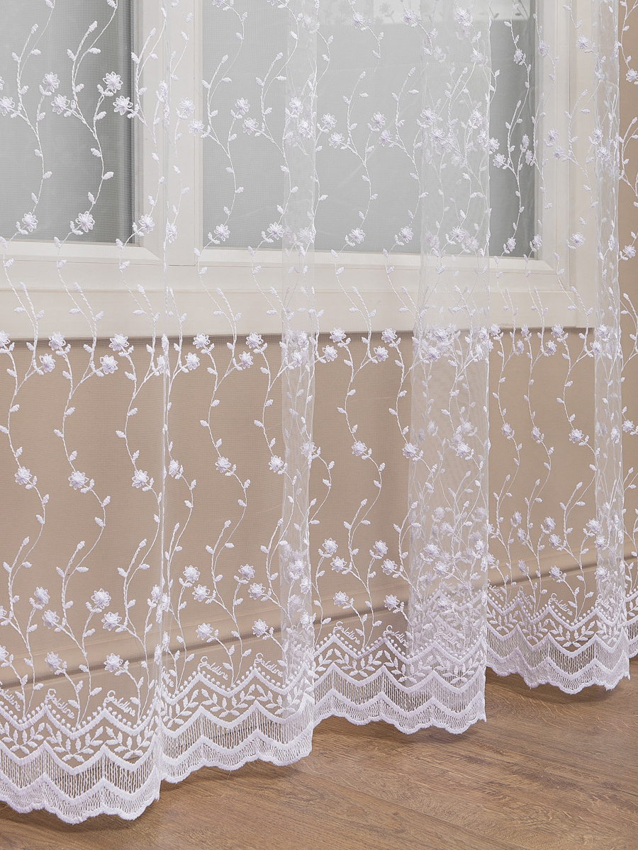 картинка Штора Amore Mio RR 80084-w 3,0*2,7*1 белый 