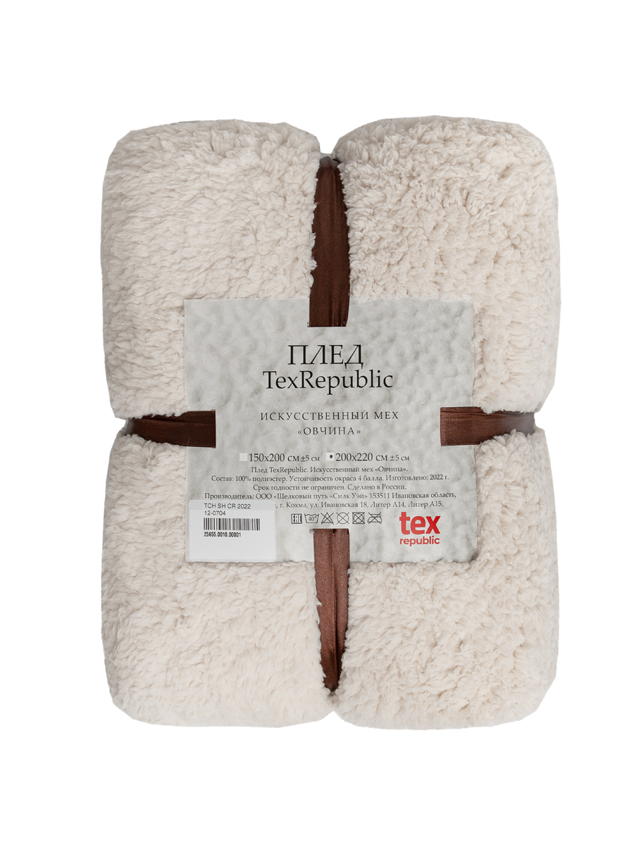 картинка Плед Texrepublic TCH SH CR 2022 12-0704 
