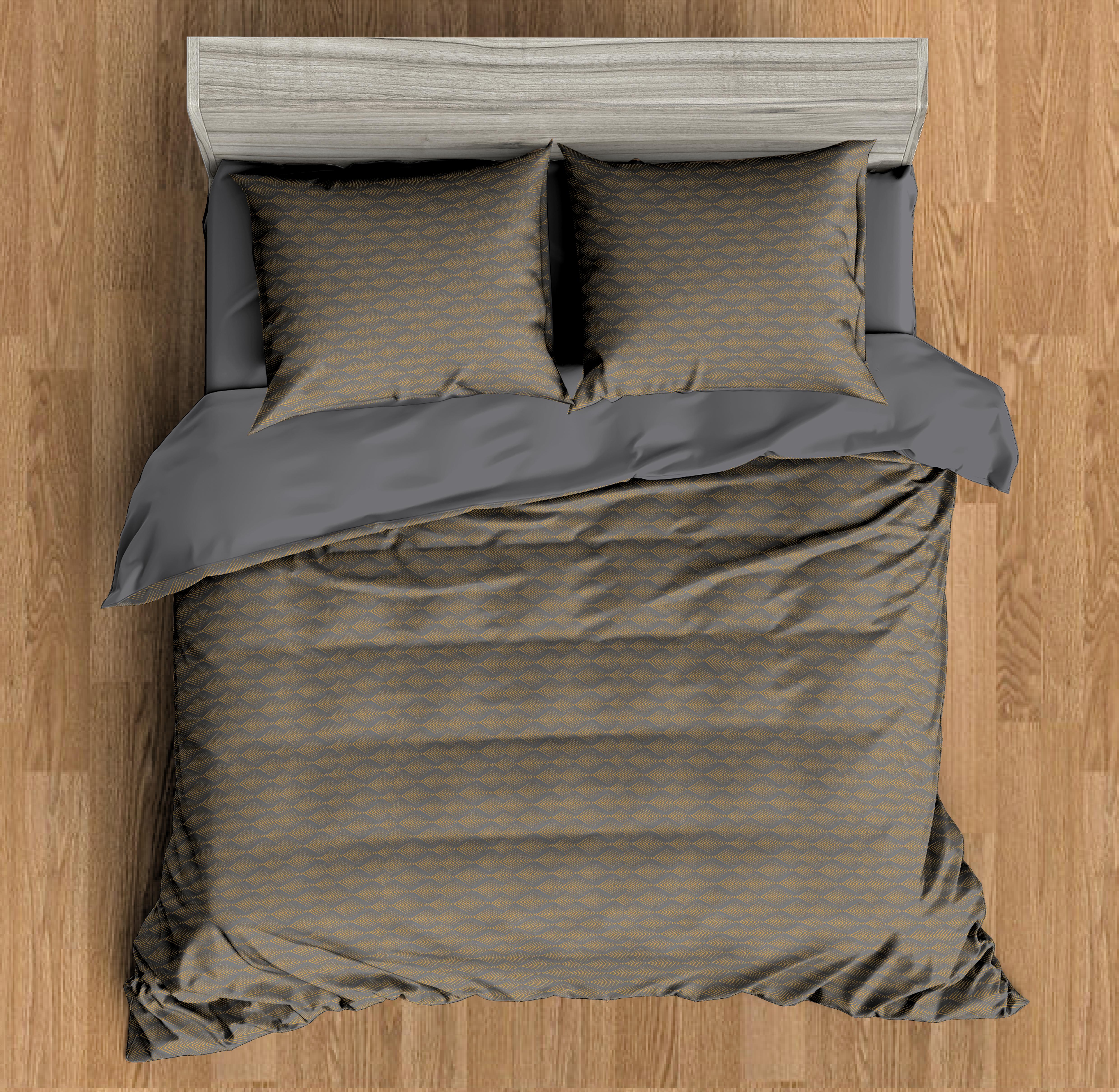 картинка Постельное бельё Amore Mio BZ QR Flame GY DOUBLE Msh 