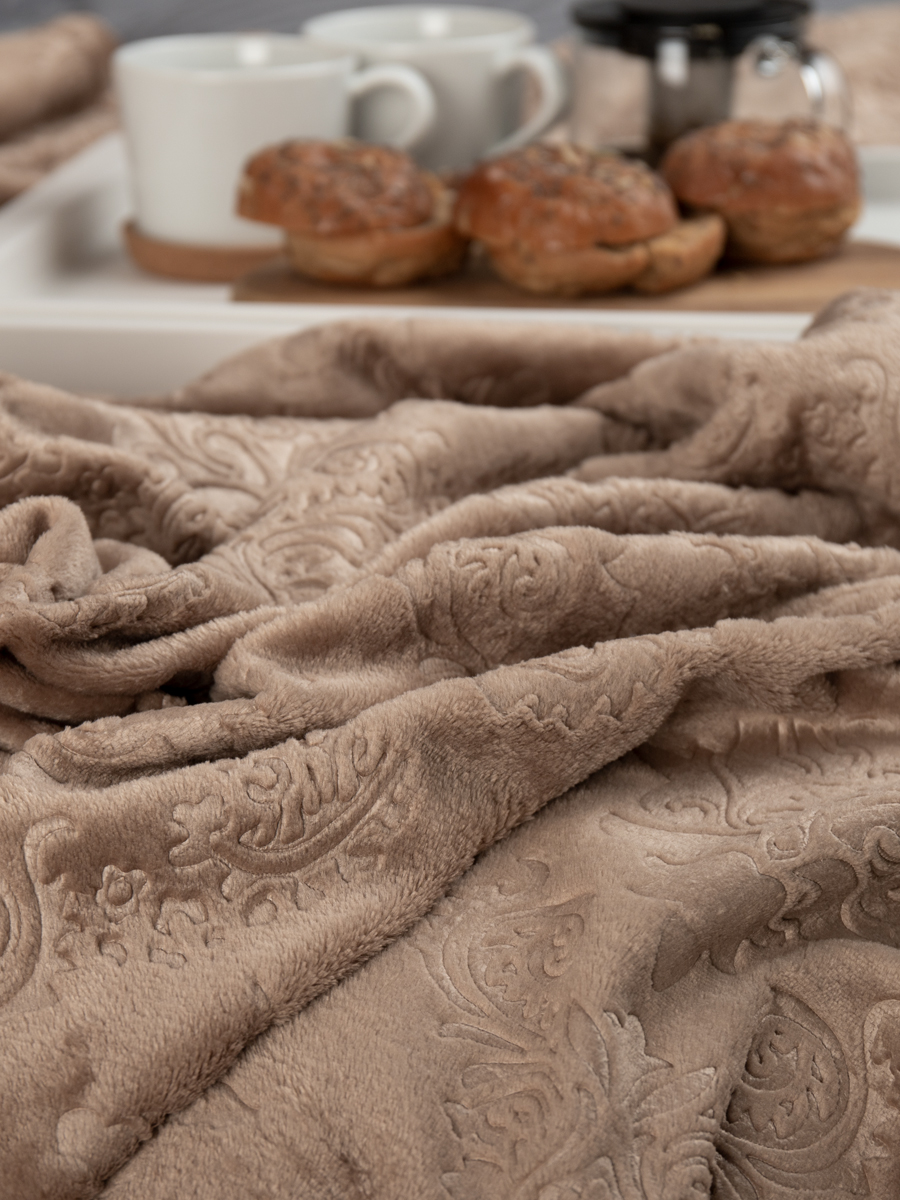 картинка Плед Texrepublic TF FNE BR2 2022 d-дамаск 18-1017 