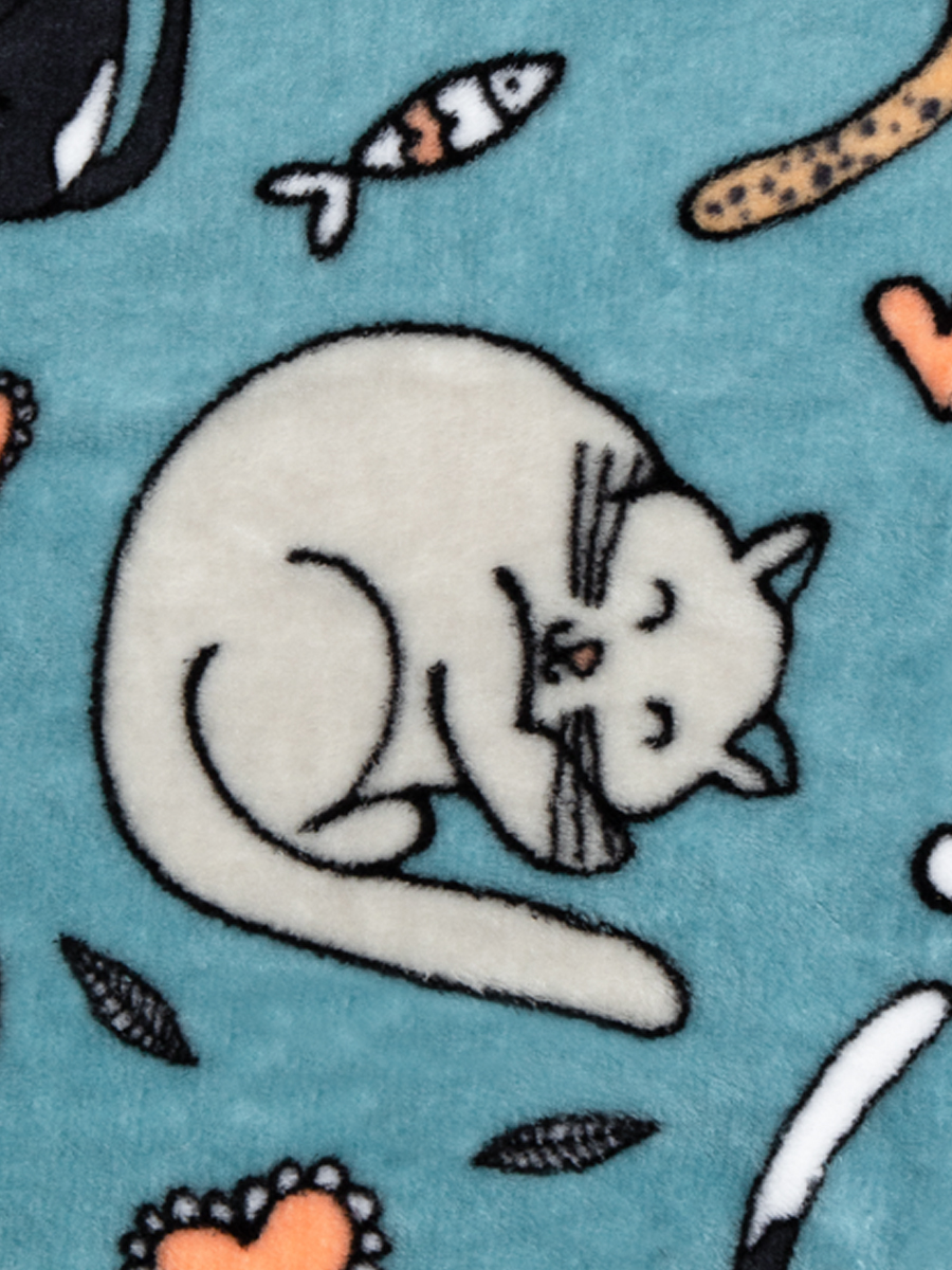 картинка Плед Texrepublic TF FN F132 b1420 Коты2 