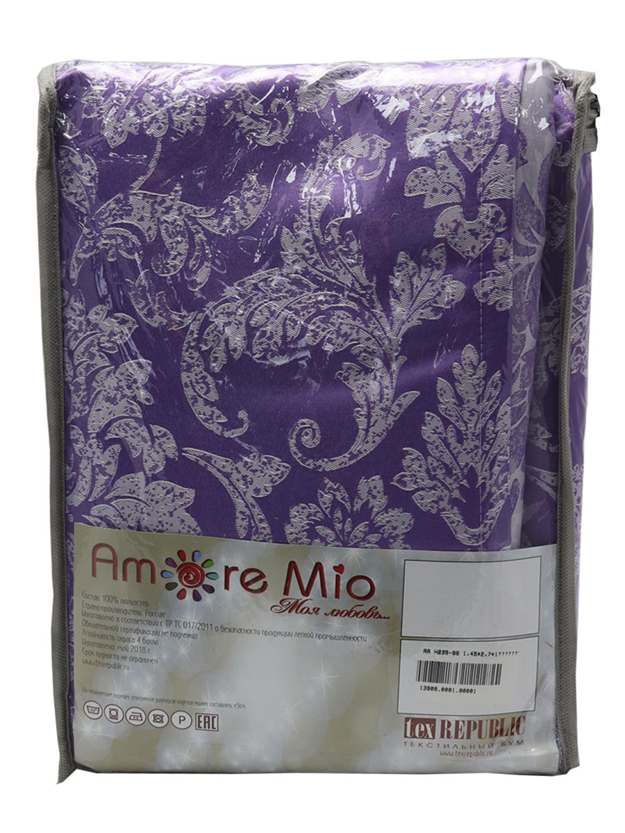 картинка Штора Amore Mio RR H235-66 1,4*2,7*1 сиреневый 