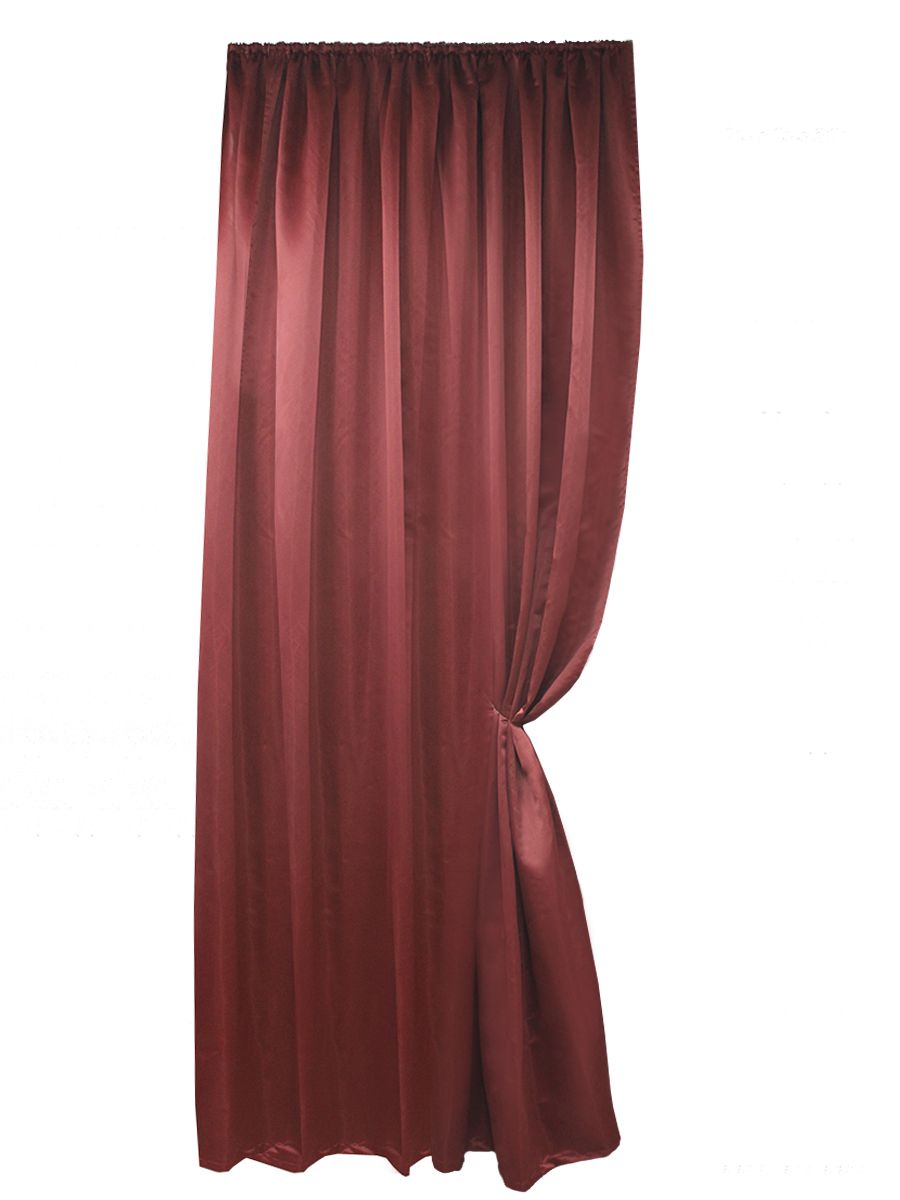 картинка Штора Amore Mio RR 3216-20 1,4*2,7*1 бордовый 