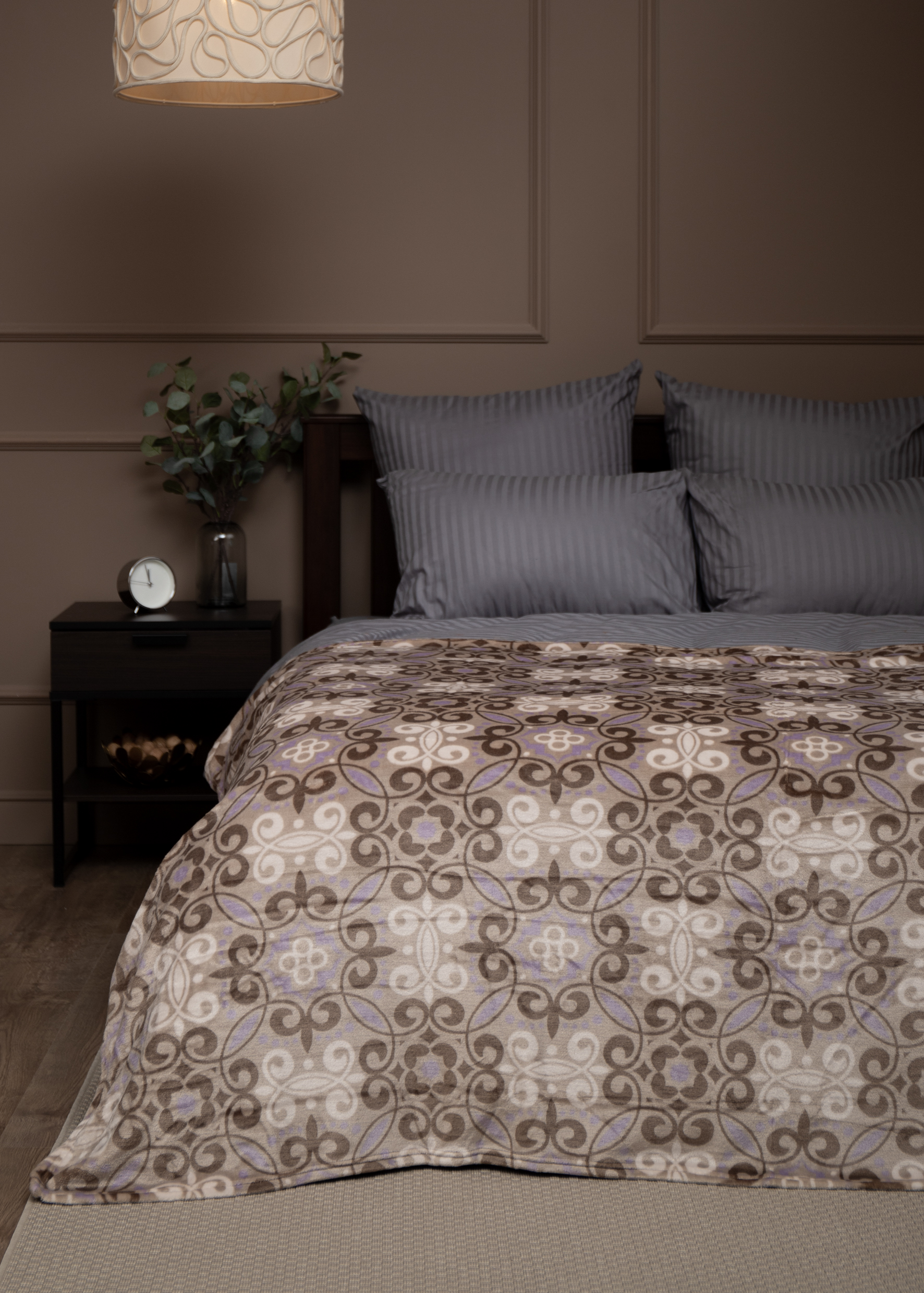 картинка Плед Texrepublic TF FN F62GY-LI a1520 Орнамент 