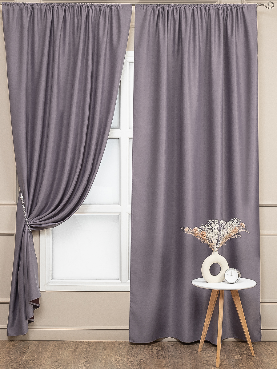 картинка Штора Amore Mio RR 6ML Milan-29 1,5*2,7*2 сиреневый 