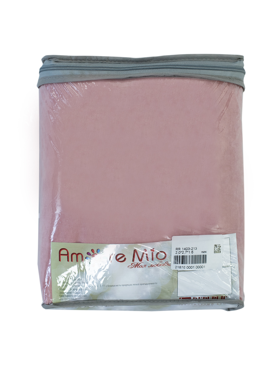 картинка Штора Amore Mio RR 1403-213 2,0*2,6*1 розовая пудра 