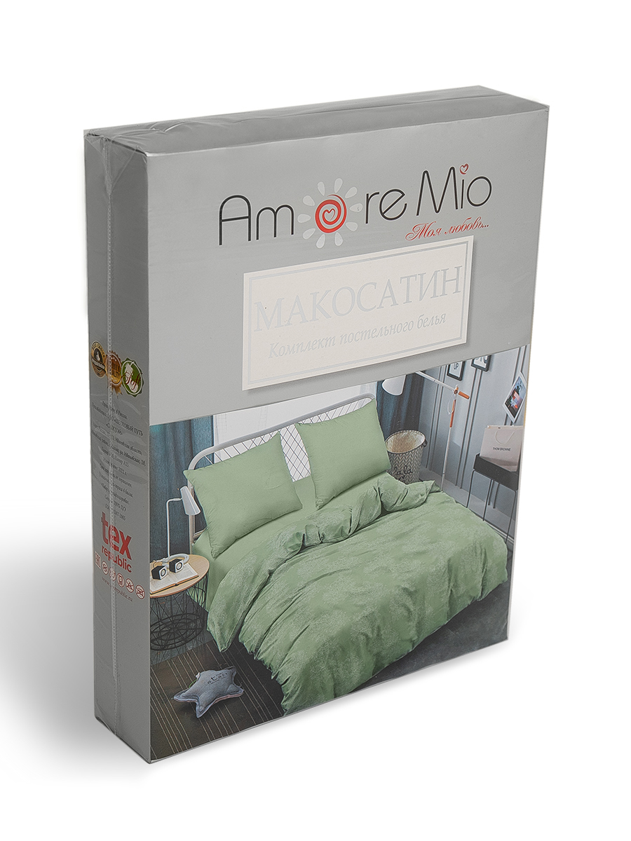 картинка Постельное бельё Amore Mio BZ QR Blossom GR EURO Msh 