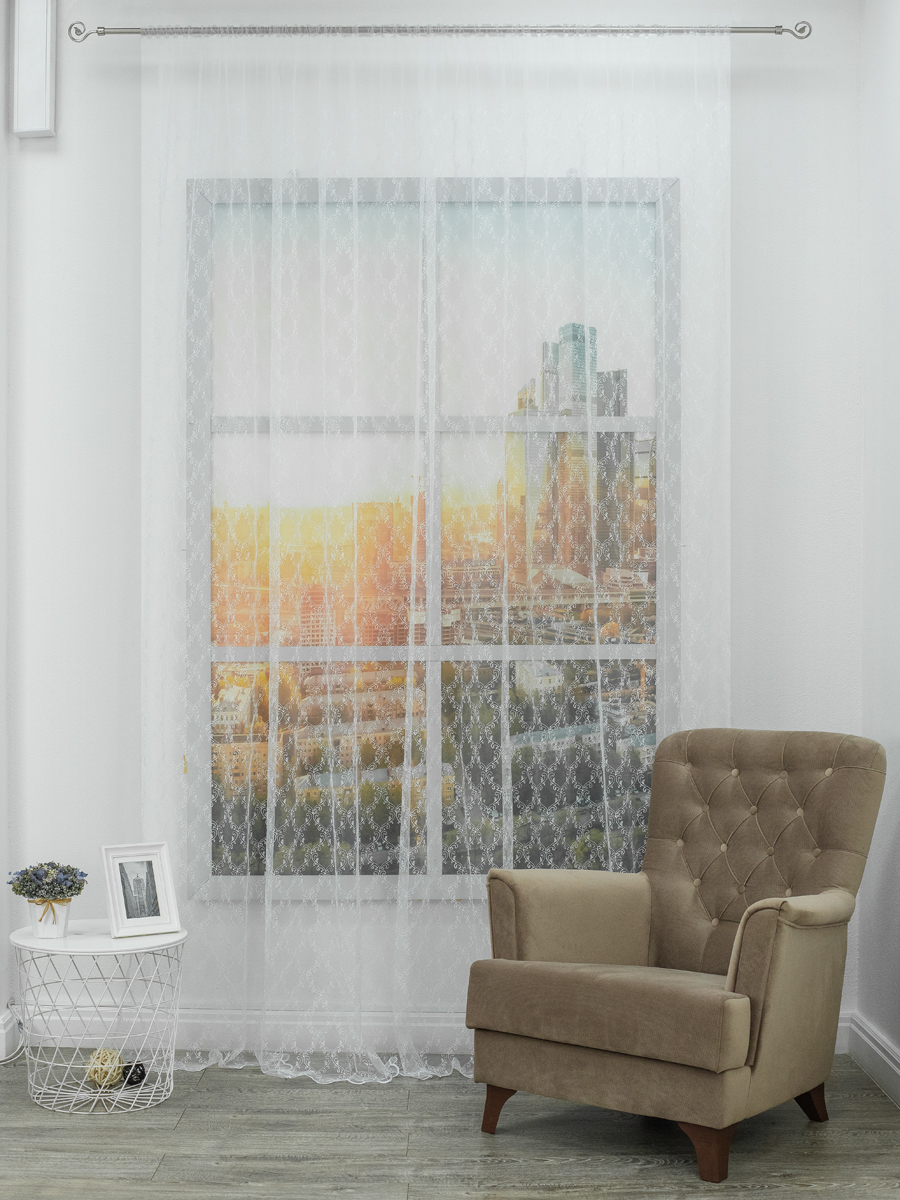 картинка Штора Amore Mio RR 913146-w 3,0*2,7*1 белый 