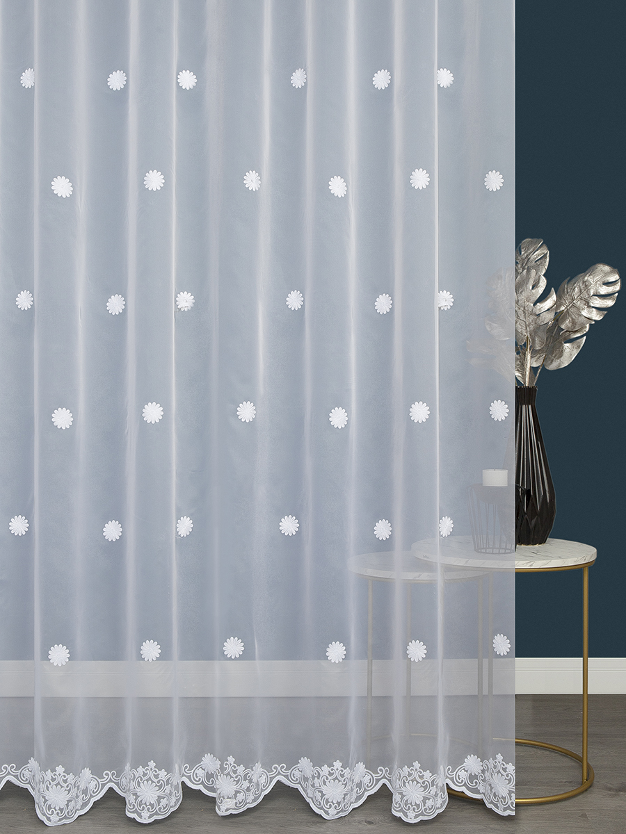 картинка Вуаль вышивка HH MJ2121-01/300 VB 