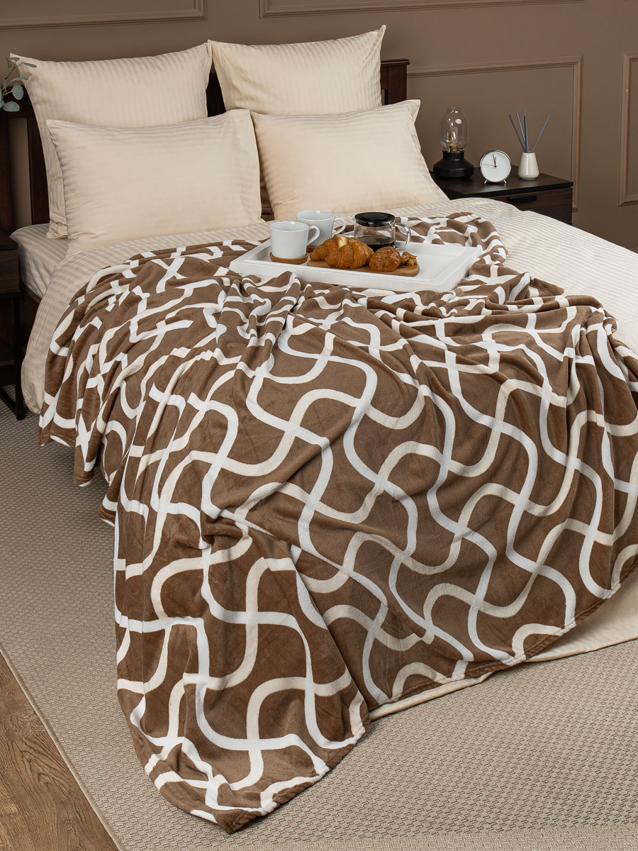 картинка Плед Texrepublic TF FN F136 b1420 Волны1 