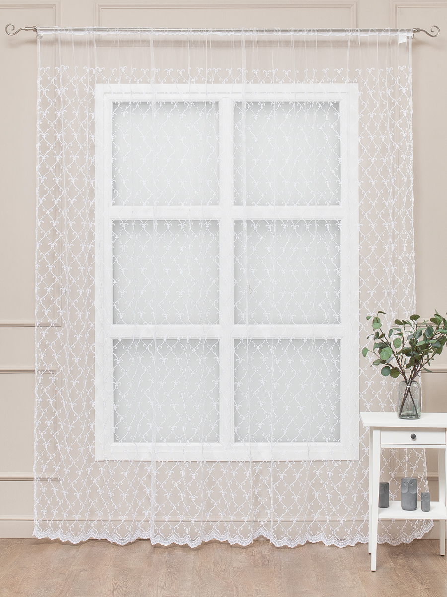 картинка Штора Amore Mio RR 13448-w 3,0*2,6*1 белый 