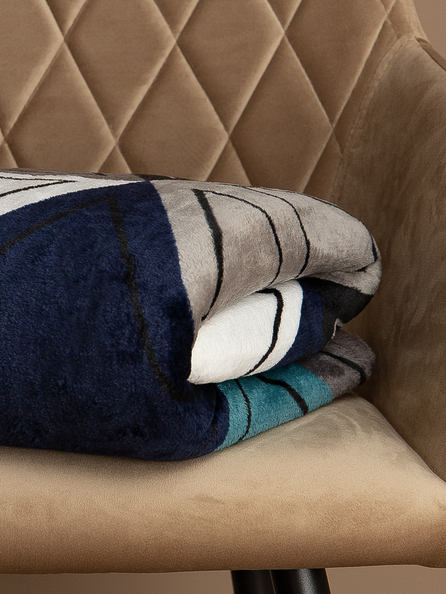 картинка Плед Texrepublic TF FN F118 a1520 Треугольники 