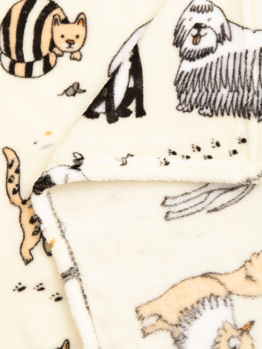 картинка Плед Texrepublic TF FN F138 a2022 Котики-собачки 