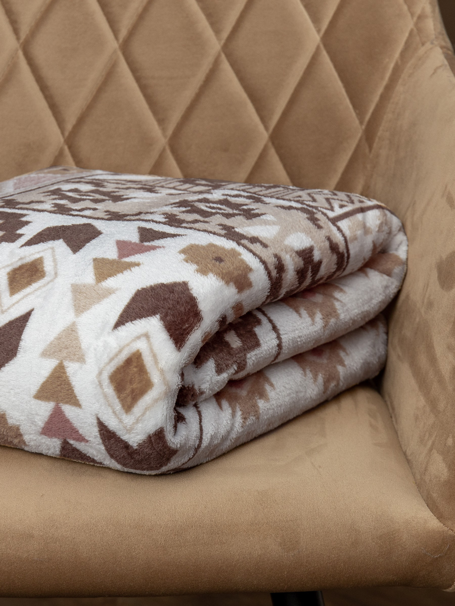 картинка Плед Texrepublic TF FN F75 b1520 Абстракция 70-ых 