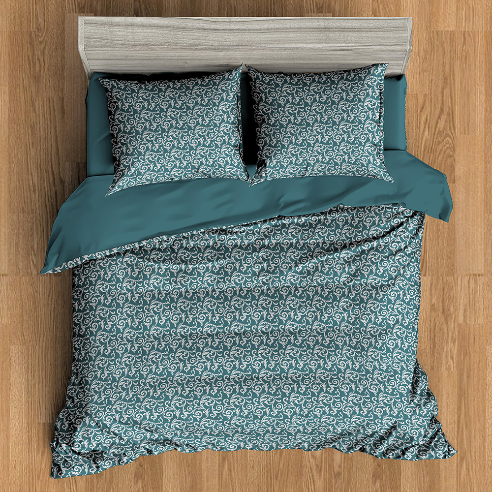 картинка Постельное бельё Amore Mio BZ QR Frost DOUBLE Msh 