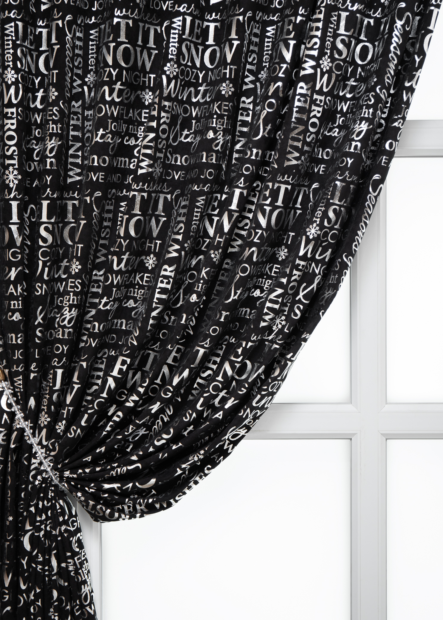 картинка Штора Amore Mio RR 68421-31 2,0*2,7*1 черный 