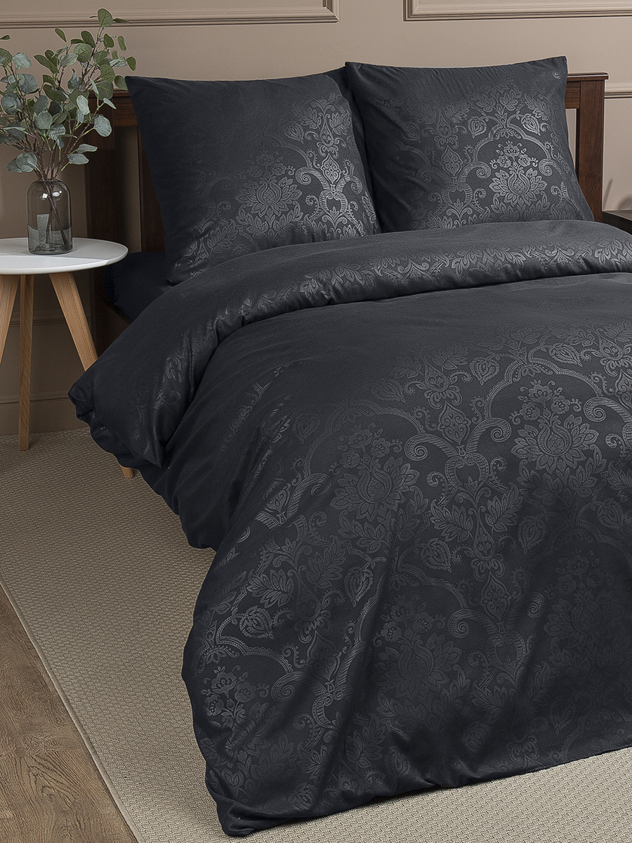 картинка Постельное бельё Amore Mio BZ QR Royal BLK SINGLE Mt 