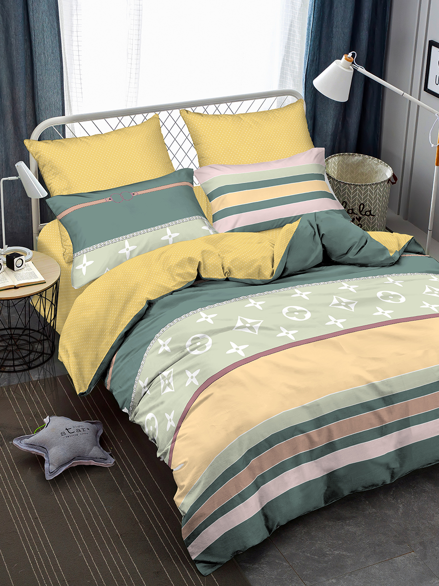 картинка Постельное бельё Aesthetic collection BZ QR zg Grand DOUBLE 50*70 Sp 
