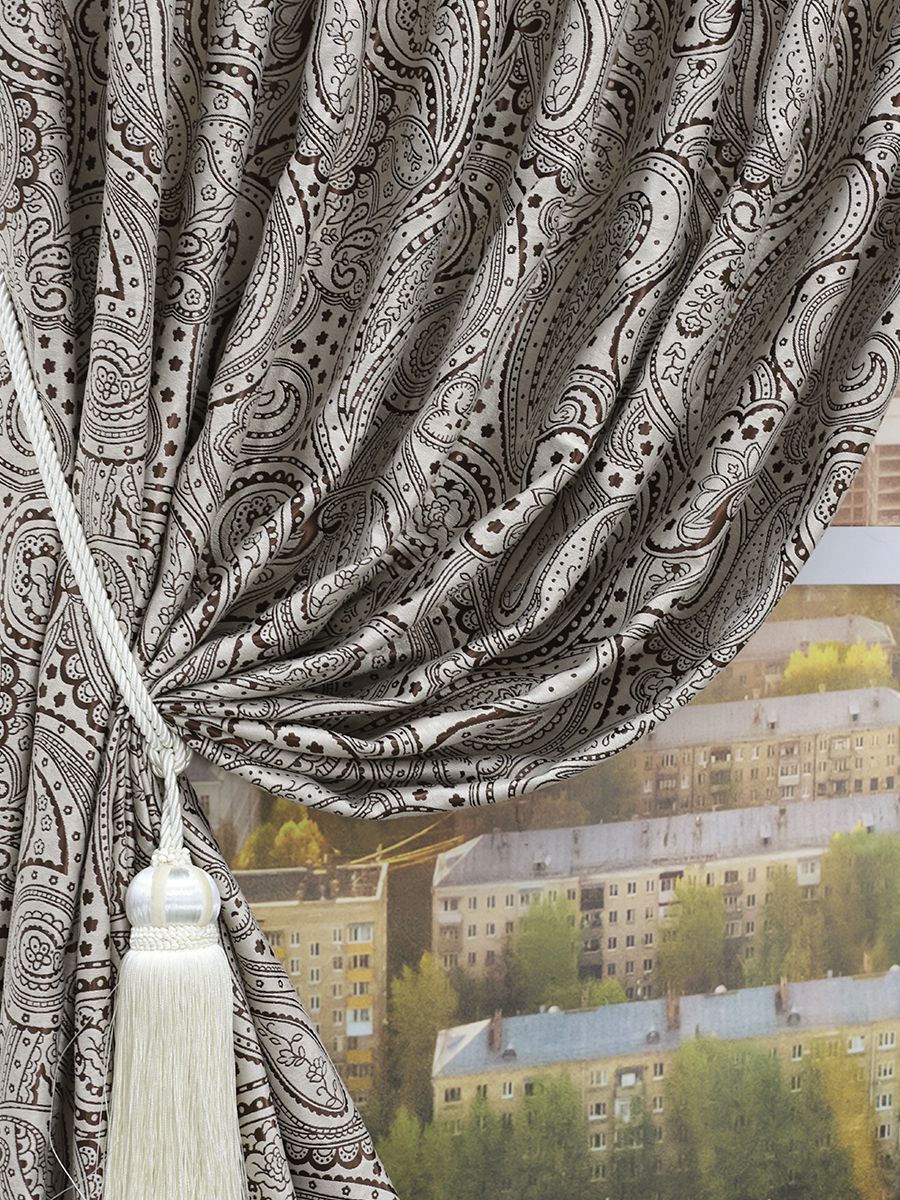 картинка Штора Amore Mio RR 15ZQ22-04 2,0*2,7*1 венге 