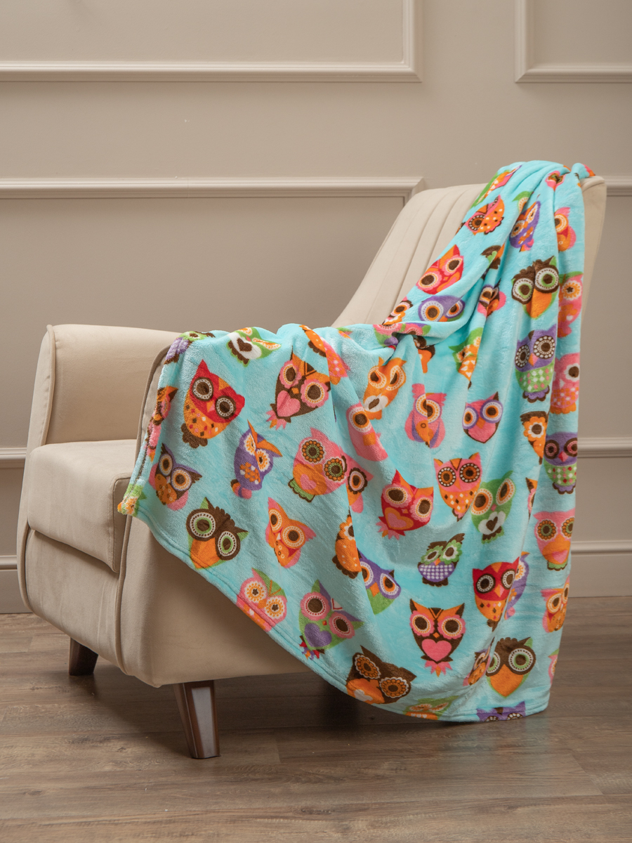 картинка Плед Texrepublic TF FN 961 TU 1114 Совы 