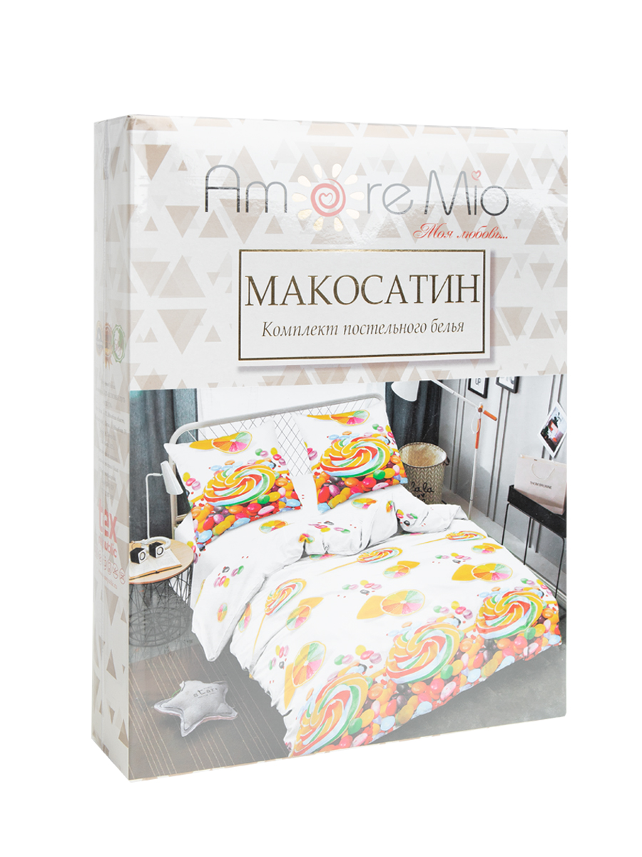 картинка Постельное бельё Amore Mio BZ QR Candy SINGLE M. 